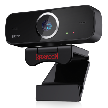 Redragon GW600 720P Webcam Dual Microphone 360 - REDRAGON - Compro System
