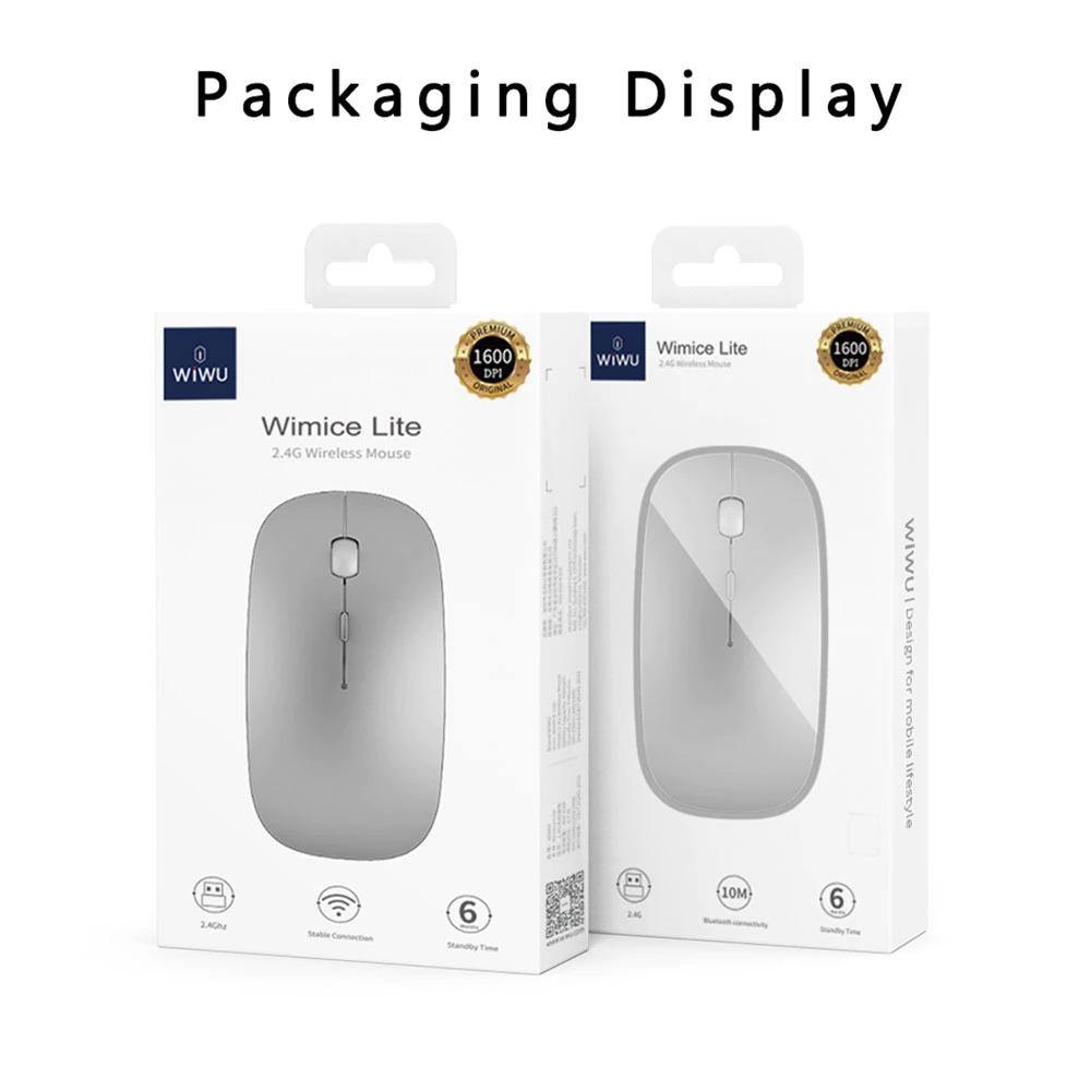 WiWU 2.4G Ergonomic Wireless Bluetooth Mouse - WIWU - Compro System