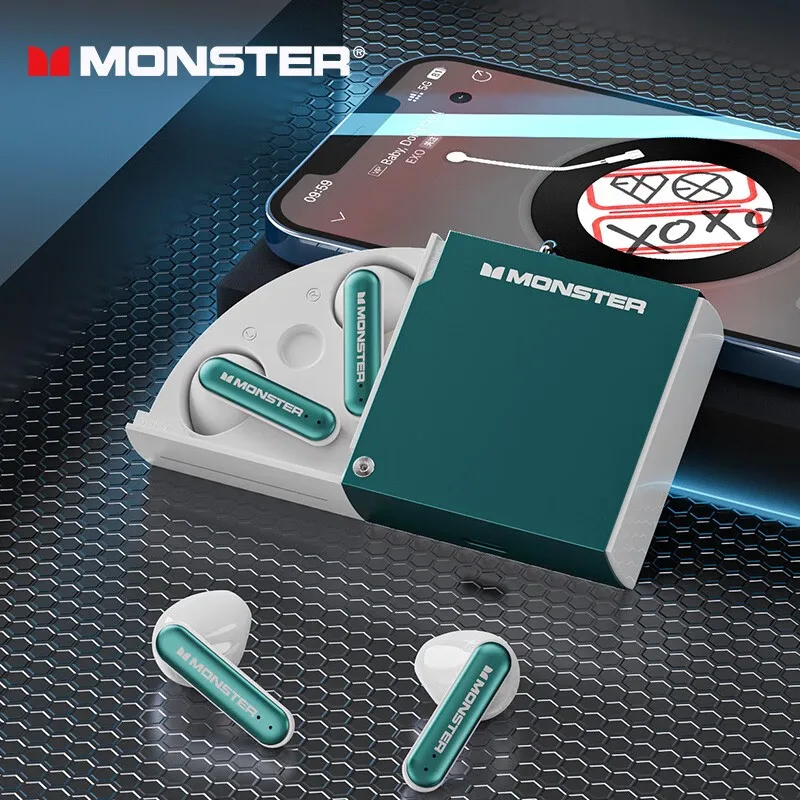 Lenovo Monster XKT17 True Wireless Low Latency Gaming Headset