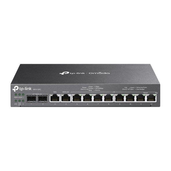 TP-Link Wi-Fi VPN Router ER7212PC Omada 3-in-1 Gigabit VPN Router