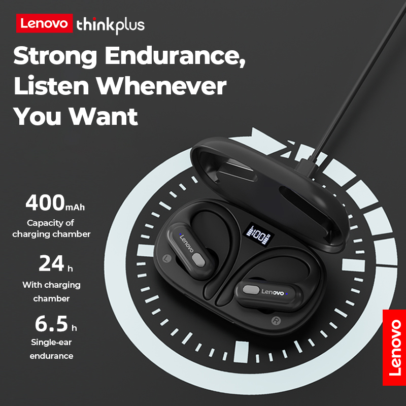 Lenovo Erazer XT60 Bluetooth 5.3 Noise Reduction Earhooks Headphone