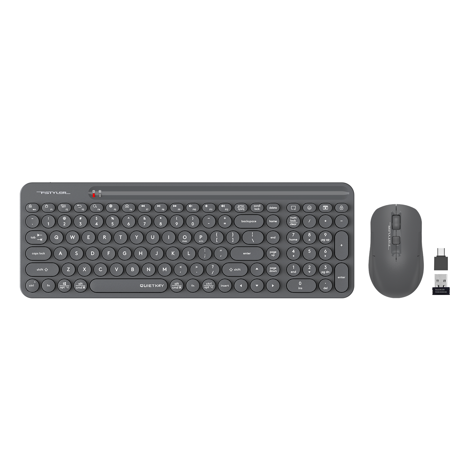 FG3300 Air2 QuietKey 2-Zone Combo Desktop