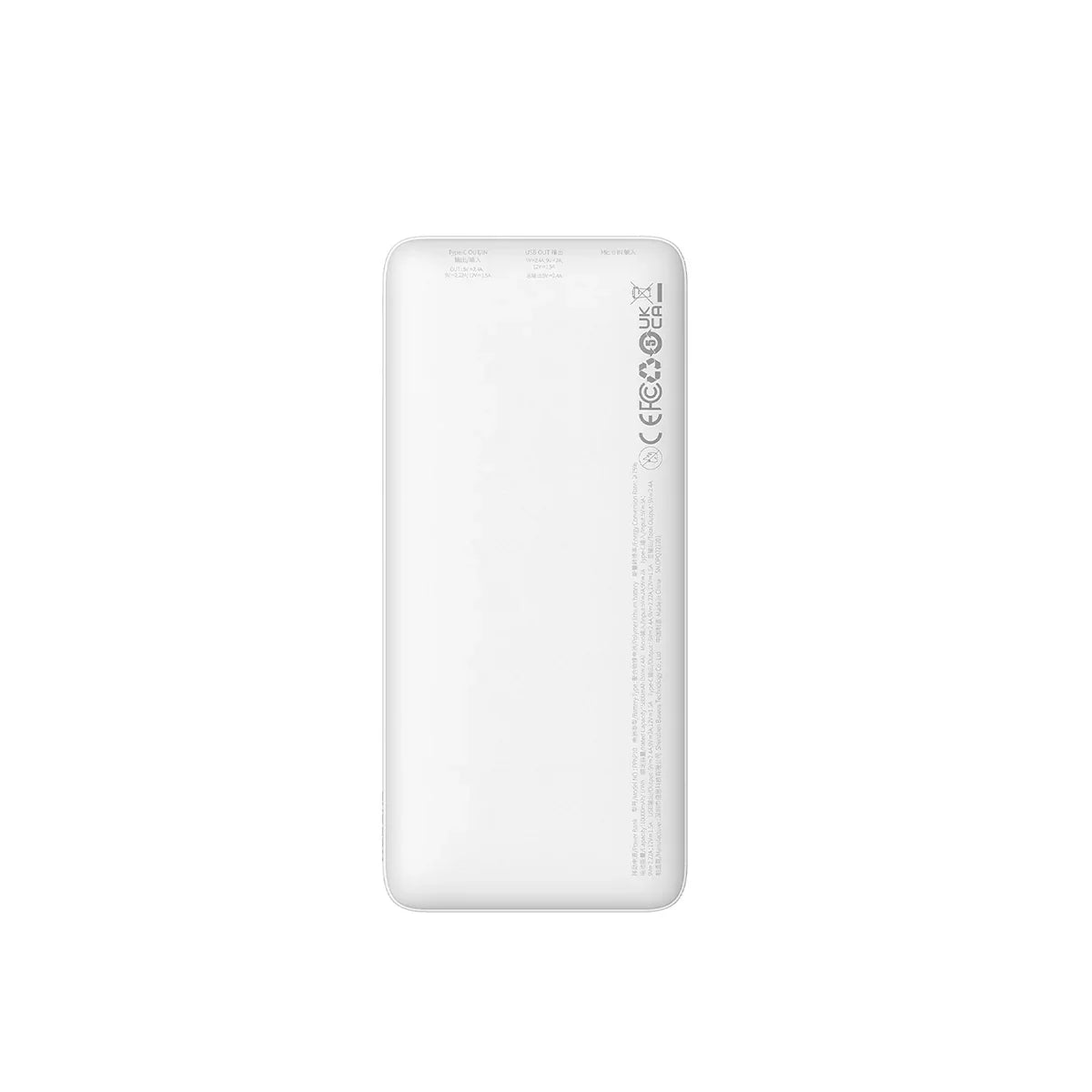 Baseus Airpow Fast Charge Power Bank 10000mAh 20W（With Simple Series Charging Cable USB to Type-C 30cm）