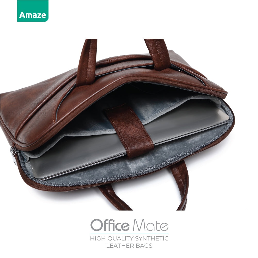 AMAZE OFFICE MATE SYNTHETIC LEATHER BAG  | A920