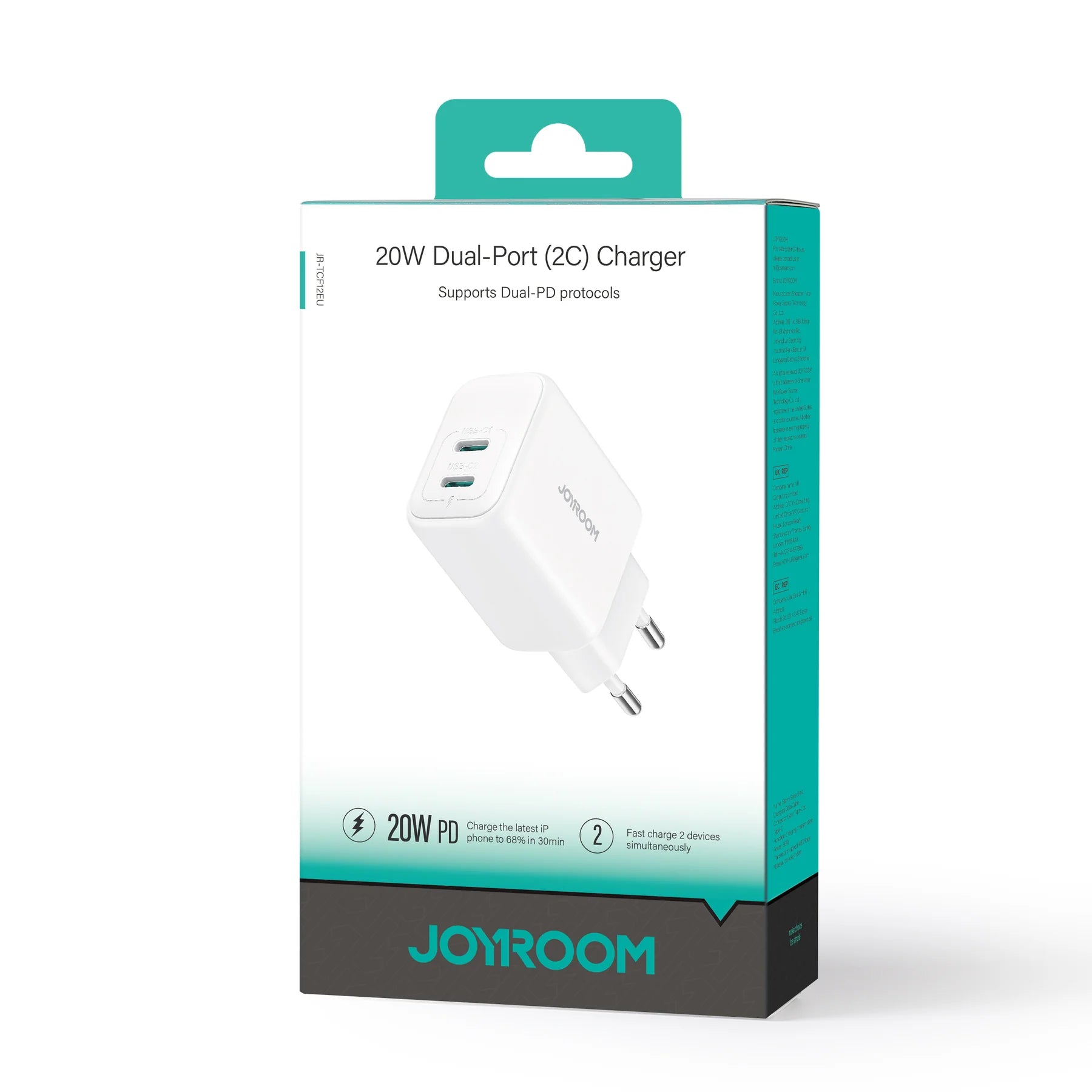 Joyroom JR-TCF12 20W Dual-Port (2C) Charger