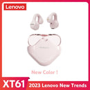 Lenovo XT61 Soft Ear Clip-on Sports Wireless Headphones Noise Reduction