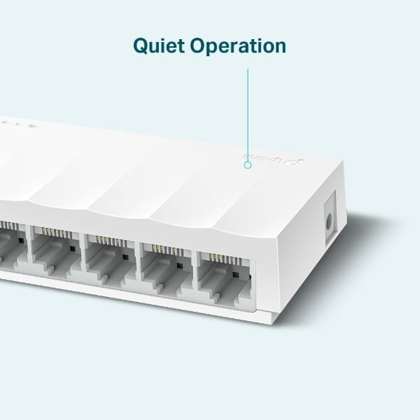 TP-Link LS1008 8-Port 10/100Mbps Desktop Network Switch | Ver 1.0