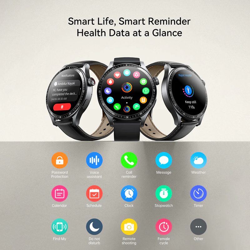 Joyroom JR-FC2 Pro Classic Series Smart Watch (Answer/ Make Call)