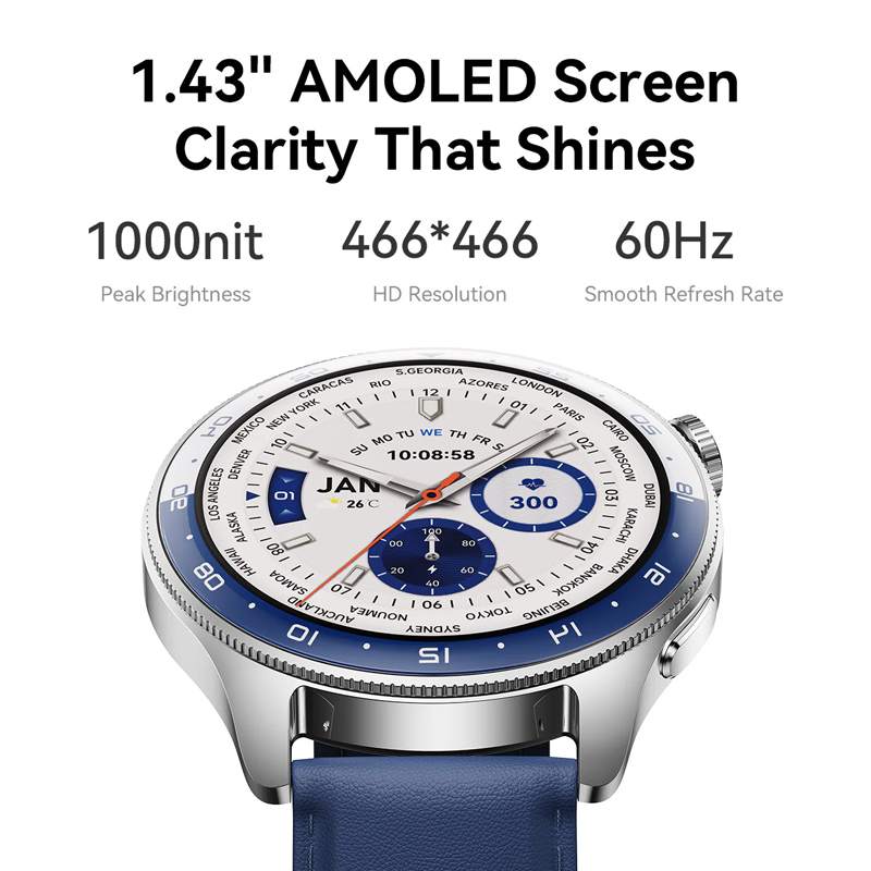 Joyroom JR-FC3 Classic AMOLED Bluetooth Calling Smart Watch