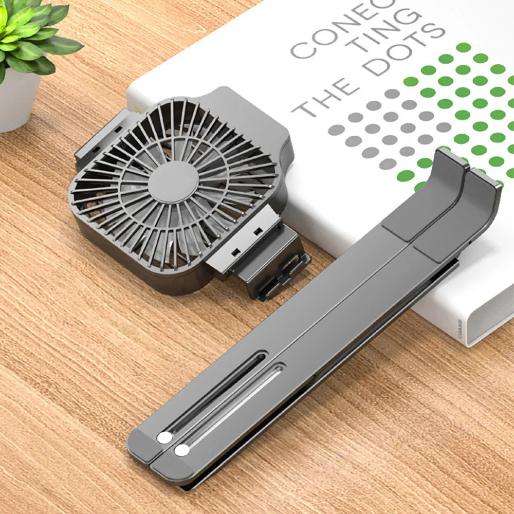 Computer Stand Fan Compro™ Foldable Portable Laptop Stand with Cooling Fan