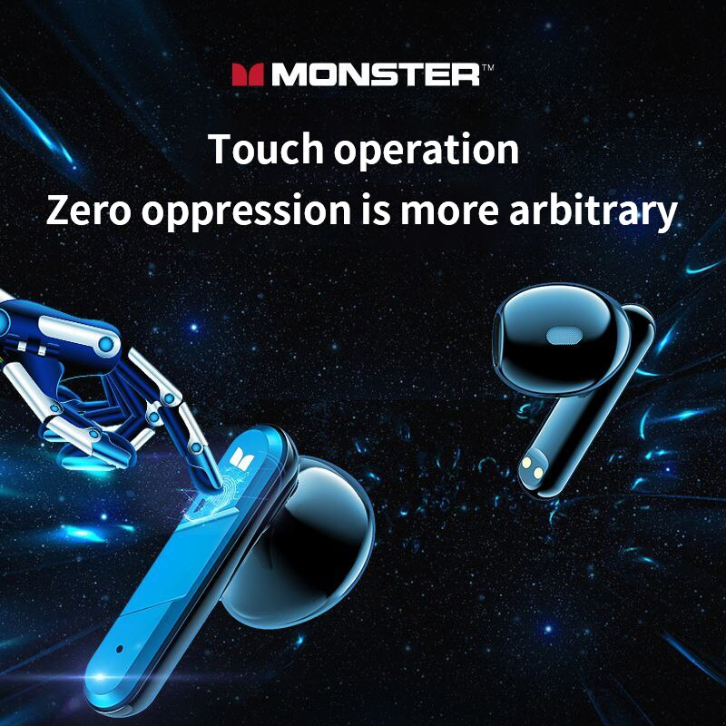 Lenovo Monster XKT09 Bluetooth 5.2 Earphones