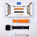 Haino Teko T92 Ultra Max Smart Watch (2 Straps)
