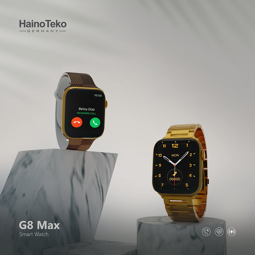 Haino Teko G8 Max Smart Watch- Golden Edition