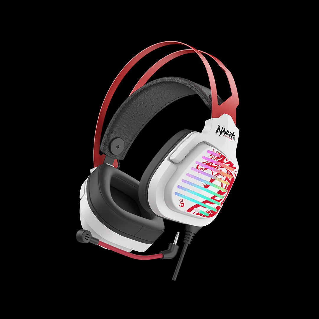G560 Naraka 7.1 Virtual Surround Sound RGB Gaming Headset