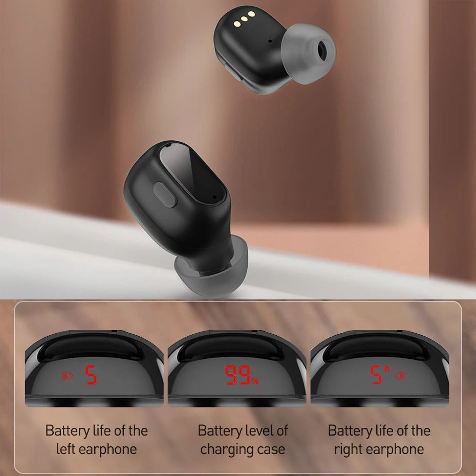 Baseus Encok WM01 Plus True Wireless Earphones with LED Display