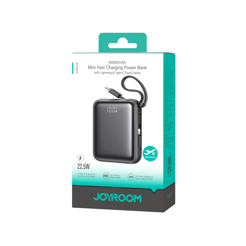 Joyroom JR-PBF27 22.5W Mini Power Bank 10000Mah