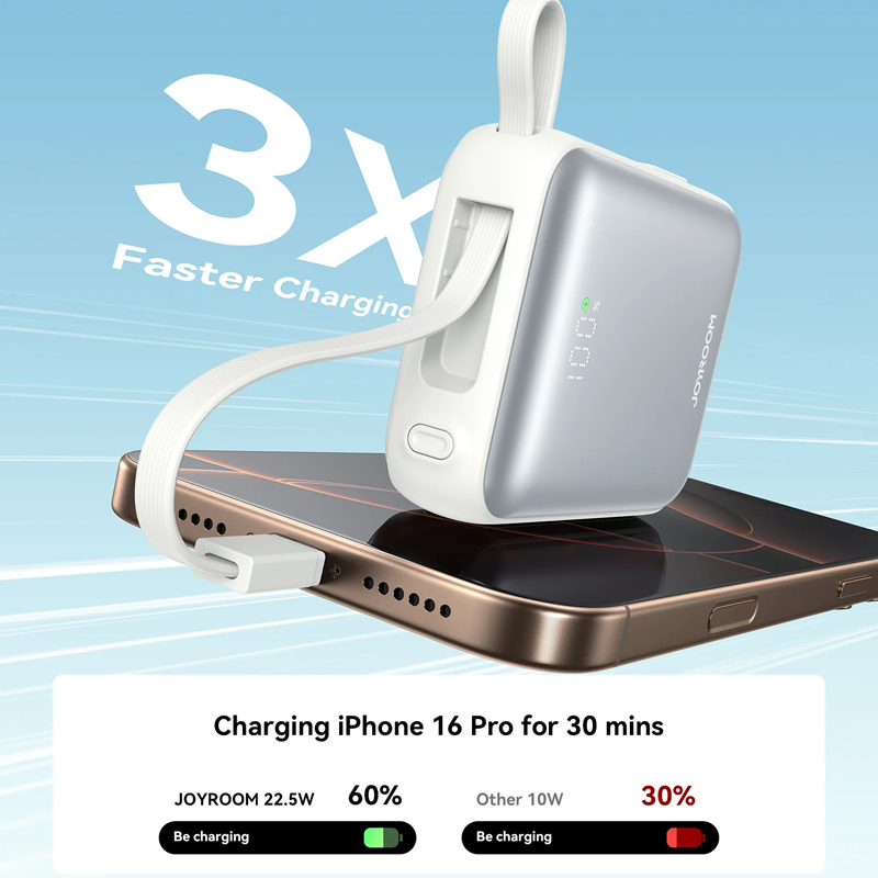 Joyroom JR-PBF27 22.5W Mini Power Bank 10000Mah