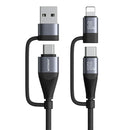 Joyroom SA37-2T2 60W 4-in-1 Fast Charging Data Cable