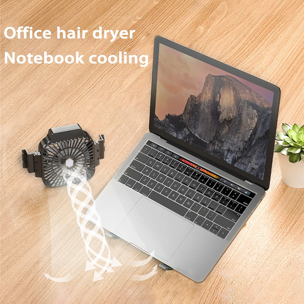 Compro™ Foldable Portable Laptop Stand with Cooling Fan