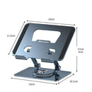 Compro™ Adjustable Swivel Tablet Holder with 360 Rotating Base