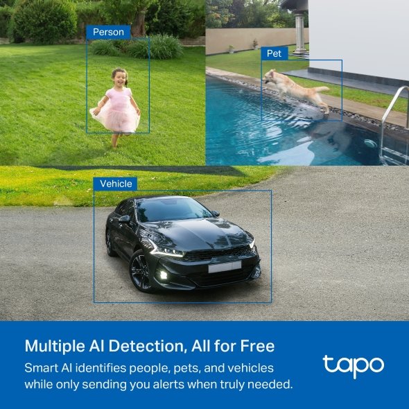 TP-Link Wi-Fi Camera Tapo C425 KIT Solar-Powered Security Camera Kit