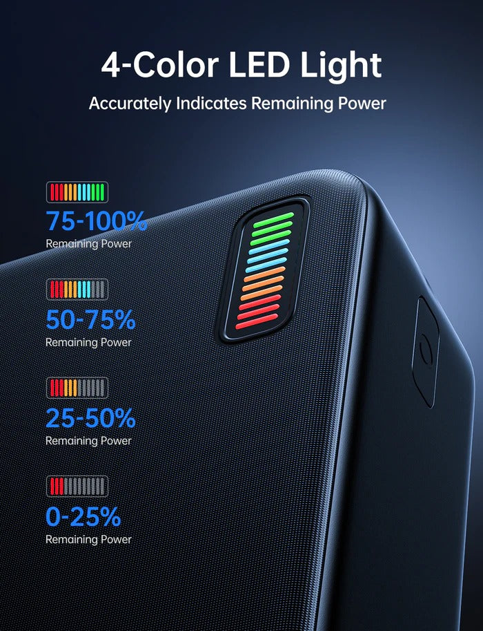 Joyroom JR-QP195 20000mah 22.5W fast charging powerbank