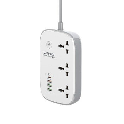 Ldnio 3 AC Outlets Wi-Fi Smart Power Strip SCW3451