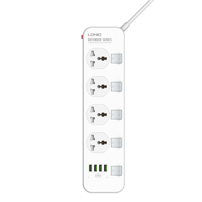 Ldnio 4 AC Outlets Universal Power Strip SC4408