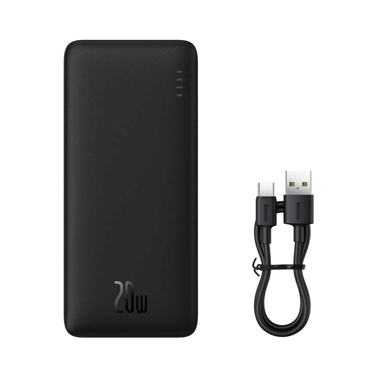 Baseus Airpow Fast Charge Power Bank 30000mAh 20W（With Simple Series Charging Cable USB to Type-C 0.3m Black）
