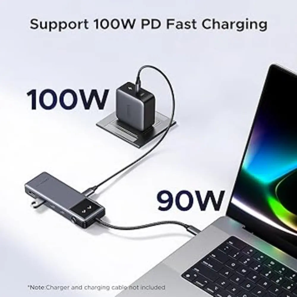 UGREEN 35998 6-in-1 USB-C Hub 10Gbps Data Ports 4K HDMI Adapter