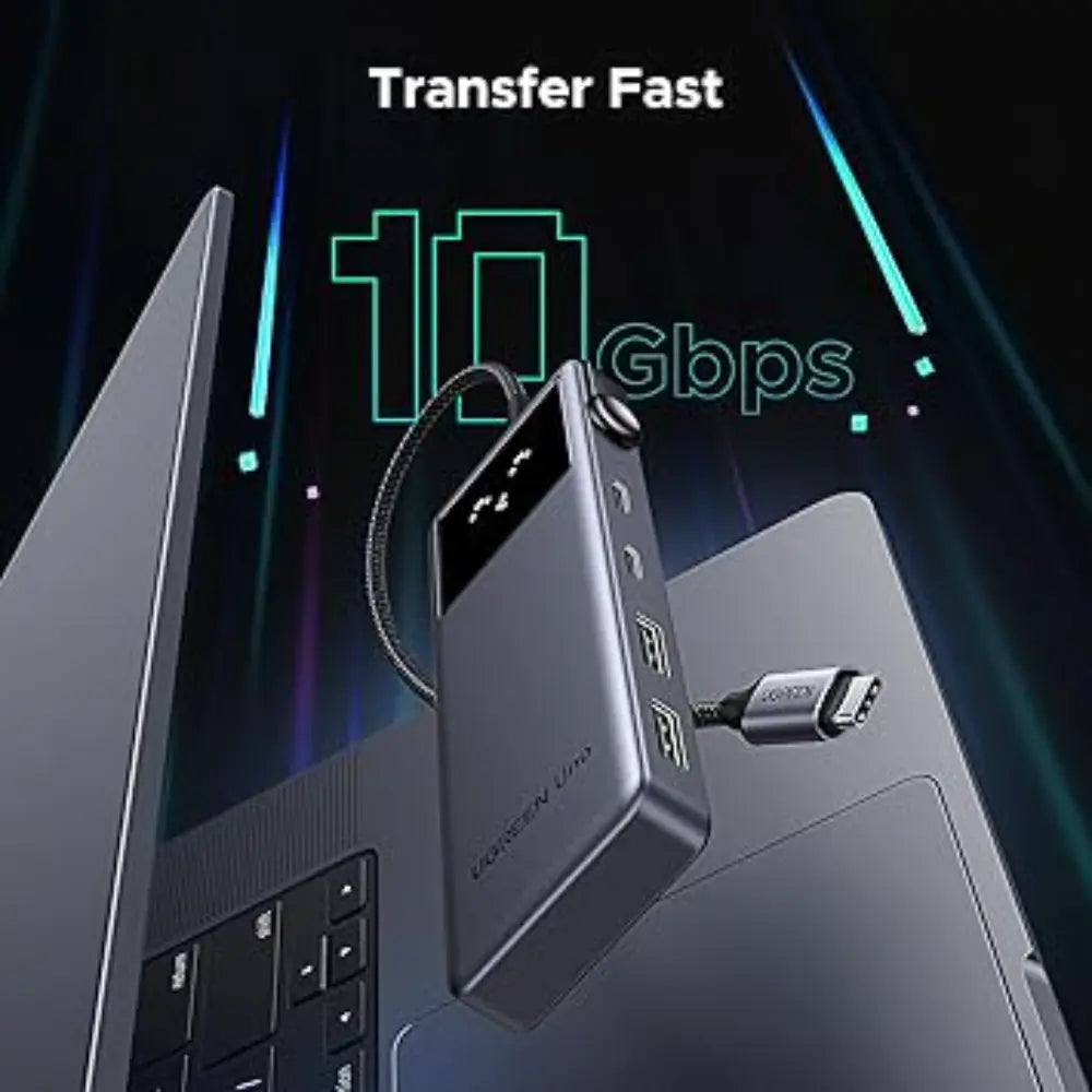 UGREEN 35998 6-in-1 USB-C Hub 10Gbps Data Ports 4K HDMI Adapter