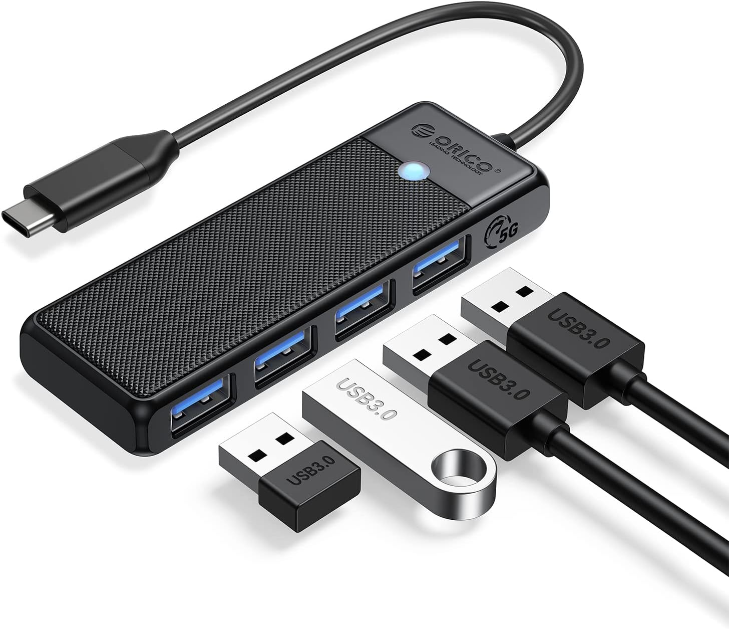 Orico Type-C To Usb Hub 3.0 4 Ports