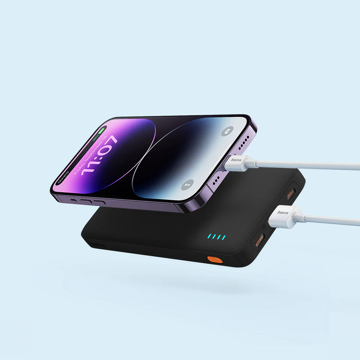 Baseus Airpow Fast Charge Power Bank 10000mAh 20W（With Simple Series Charging Cable USB to Type-C 30cm）