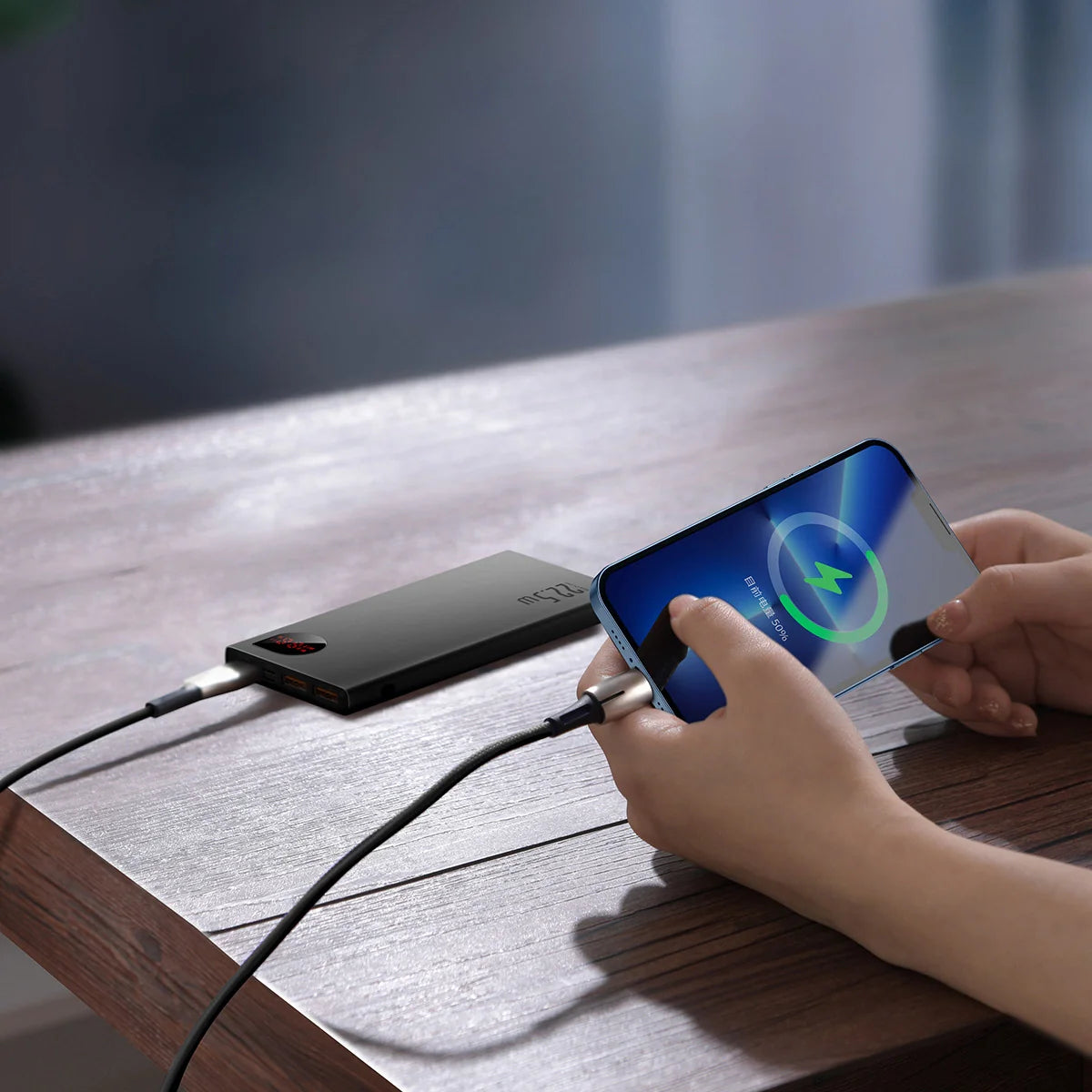 Baseus Adaman Metal Digital Display Quick Charge Power Bank 10000mAh 22.5W（2021 Editon）
