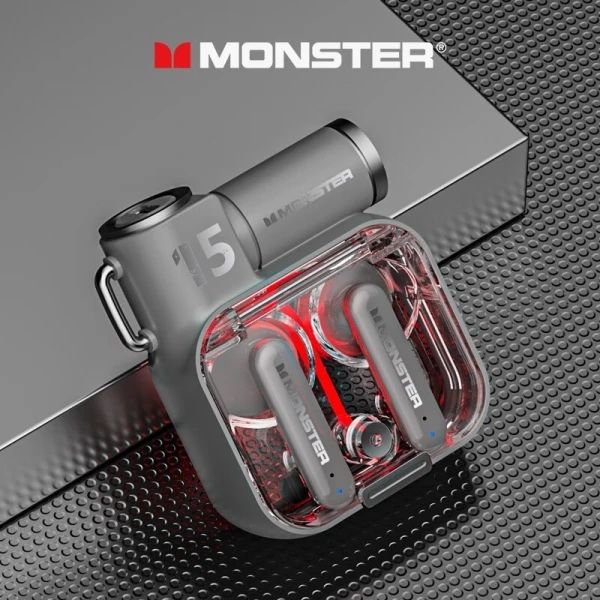 Lenovo Monster XKT15 Bluetooth 5.3 Unique Design Gaming Earbuds