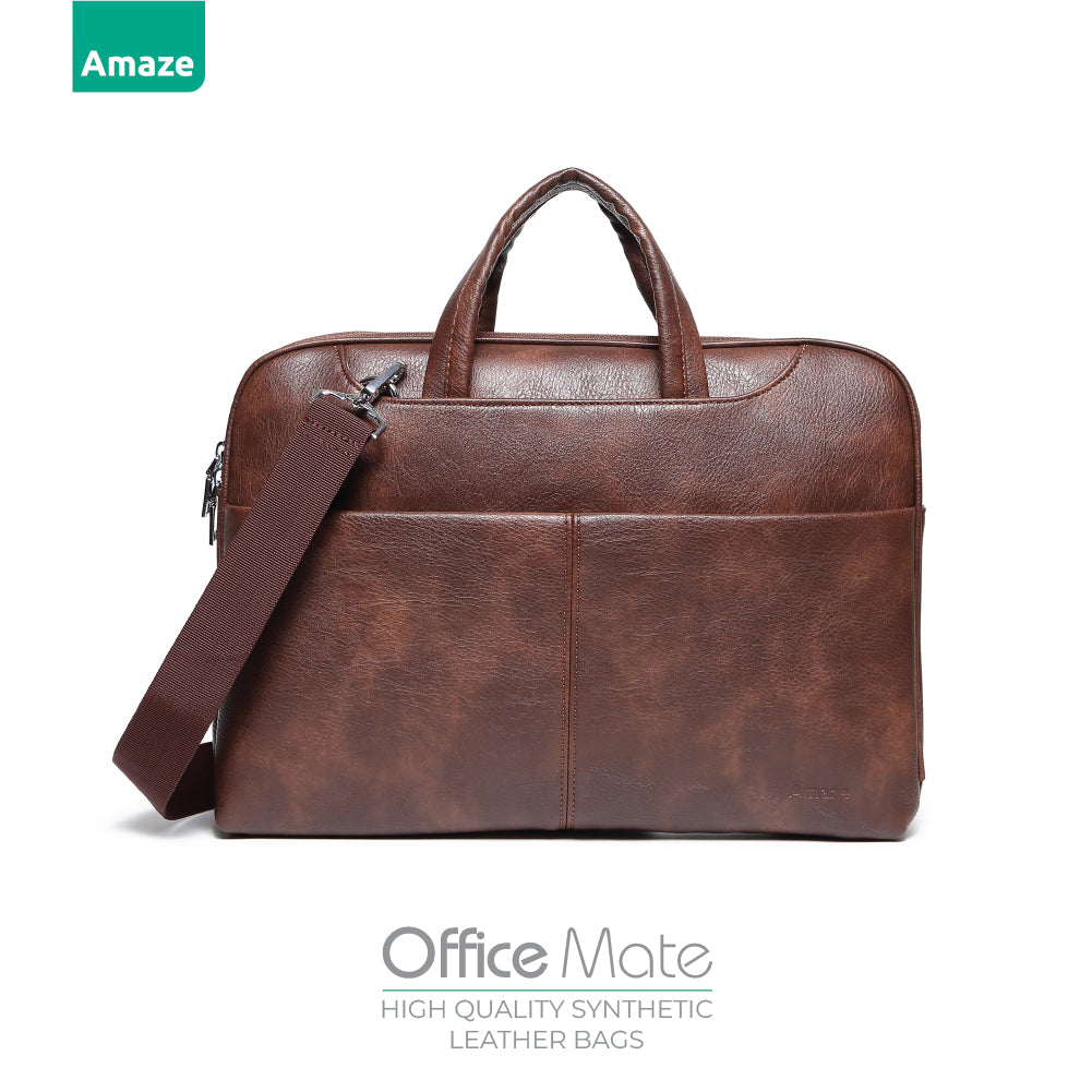 AMAZE OFFICE MATE SYNTHETIC LEATHER BAG  | A920