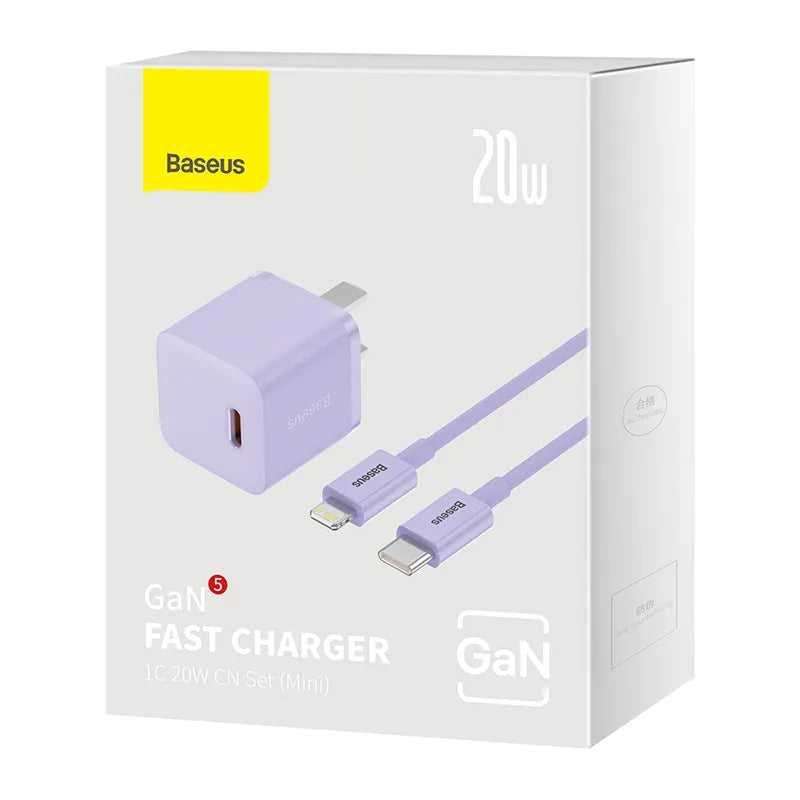 Baseus GaN5 Fast Charger 1C 20W CN  Mini