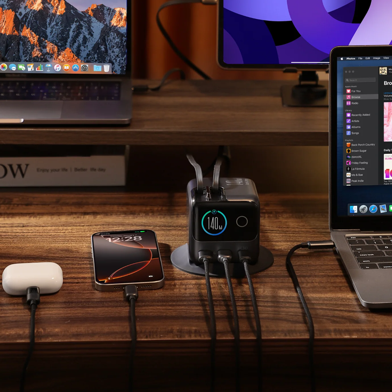 Joyroom JR-TRD01 PODIX 140W 5-Port Desktop GaN Charger
