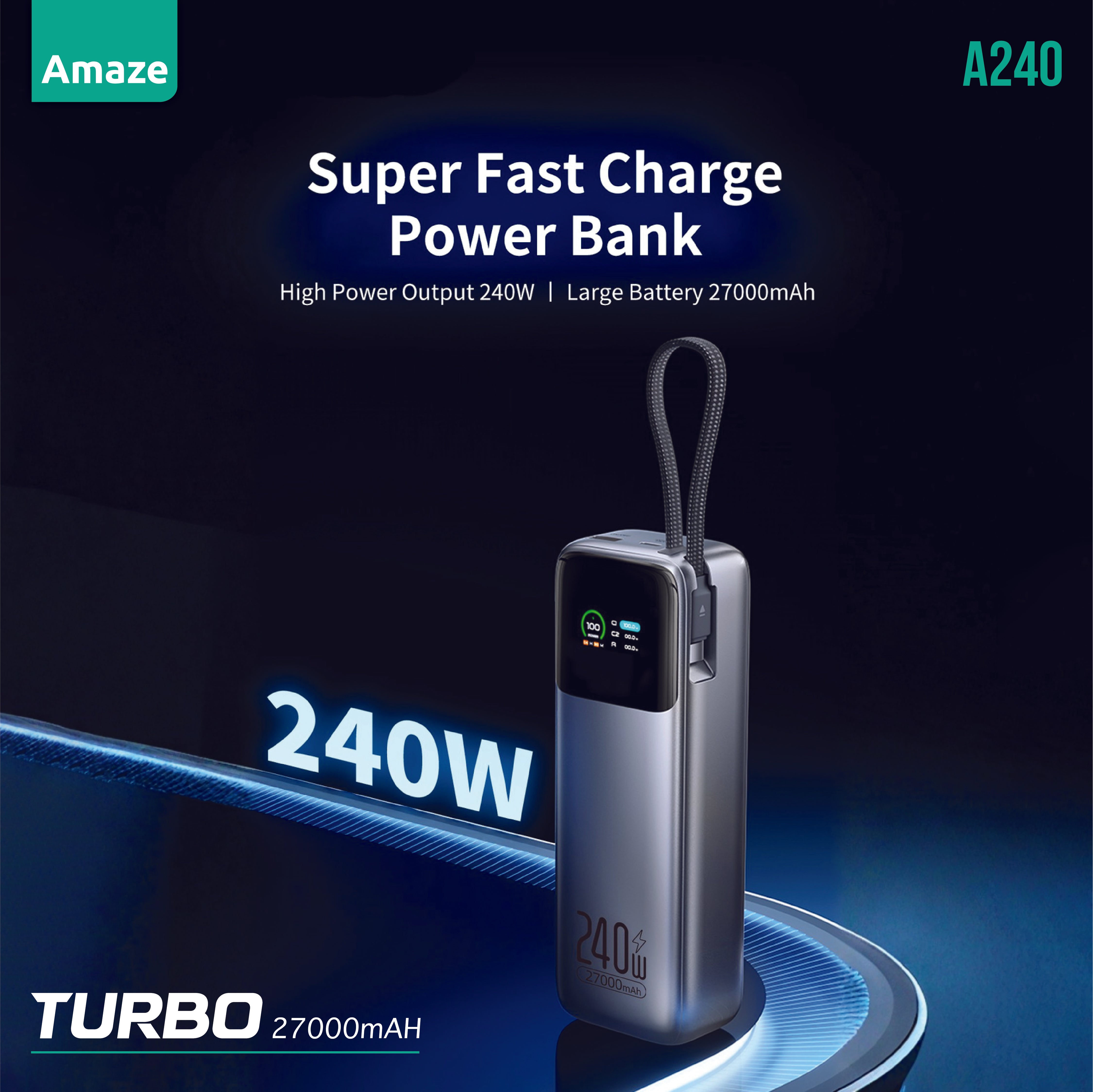 240 WATT SUPER FAST POWER BANK | A240