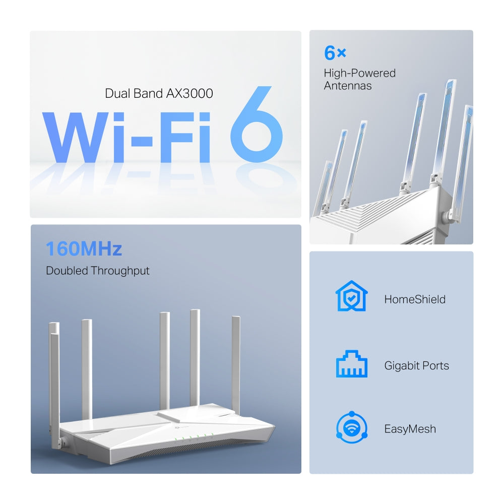 Archer AX56 AX3000 Gigabit Wi-Fi 6 Router