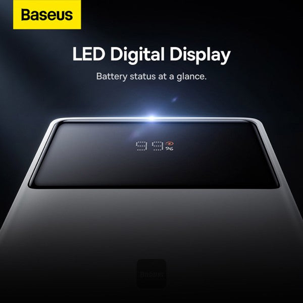 Baseus Star-Lord Digital Display Fast Charging Power Bank 20000mAh 22.5W (With Simple Series Charging Cable USB to Type-C 3A 0.3m ）