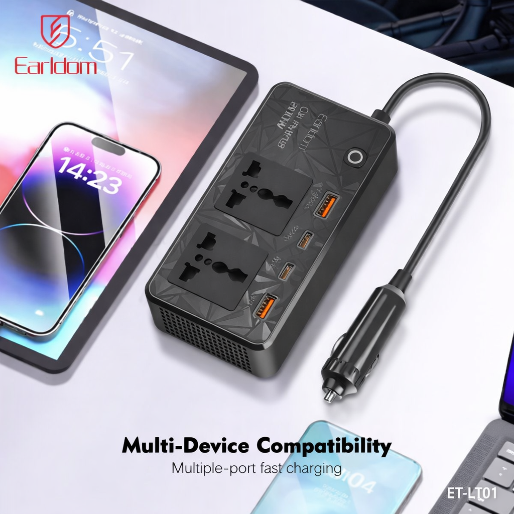 Earldom 200W Car Power Inverter