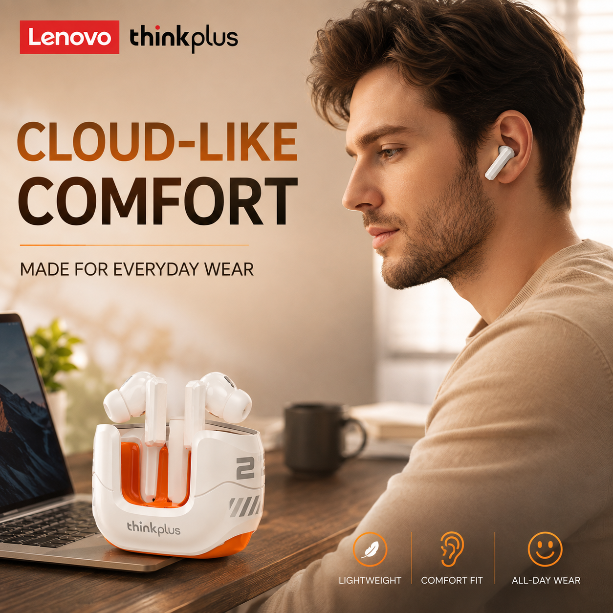 Lenovo ThinkPlus LP27 TWS Wireless Earbuds