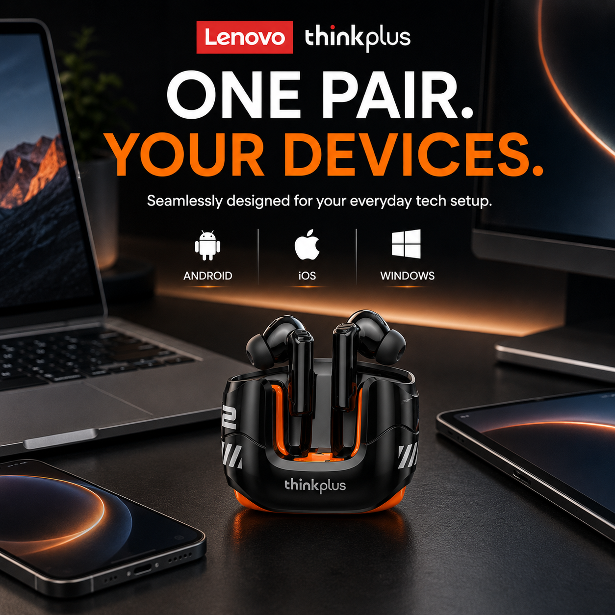 Lenovo ThinkPlus LP27 TWS Wireless Earbuds