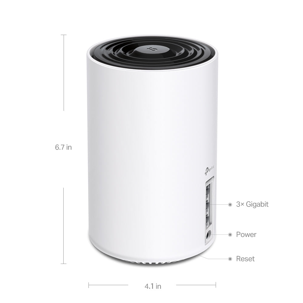 Deco XE75 AXE5400 Tri-Band Mesh Wi-Fi 6E System (2 Pack)