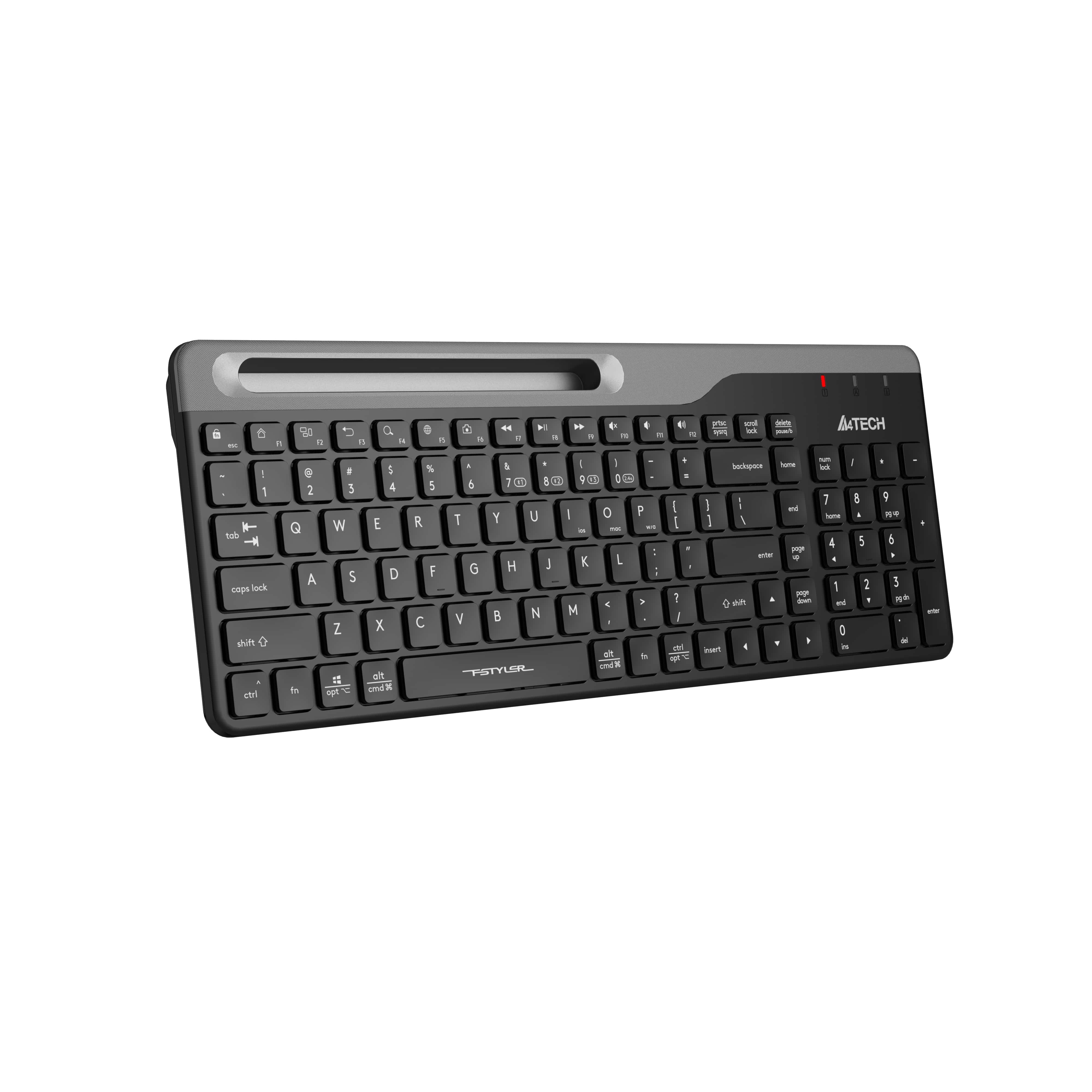 FBK25 QuietKey Bluetooth & 2.4G Wireless Keyboard