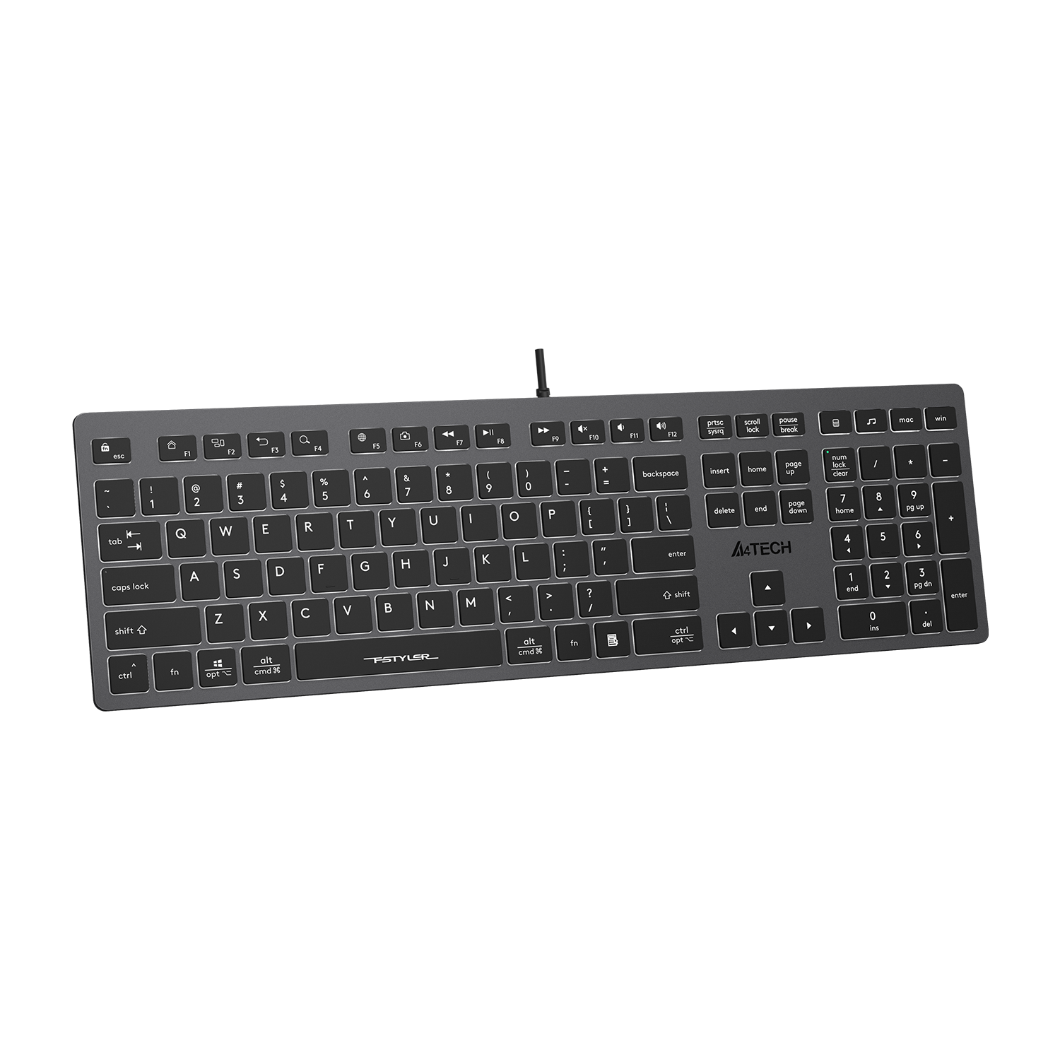 FX60 Scissor Switch Backlit Keyboard