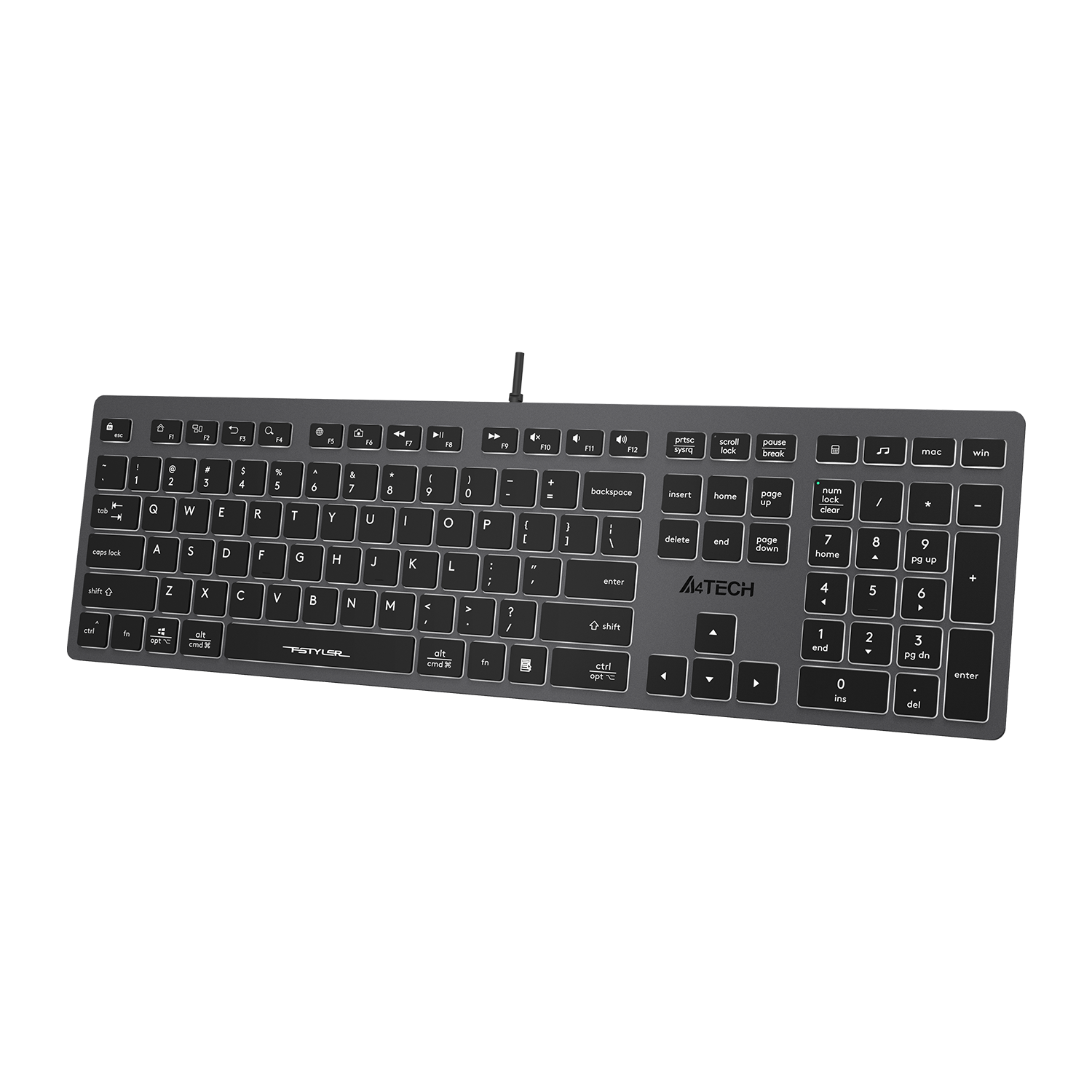 FX60 Scissor Switch Backlit Keyboard