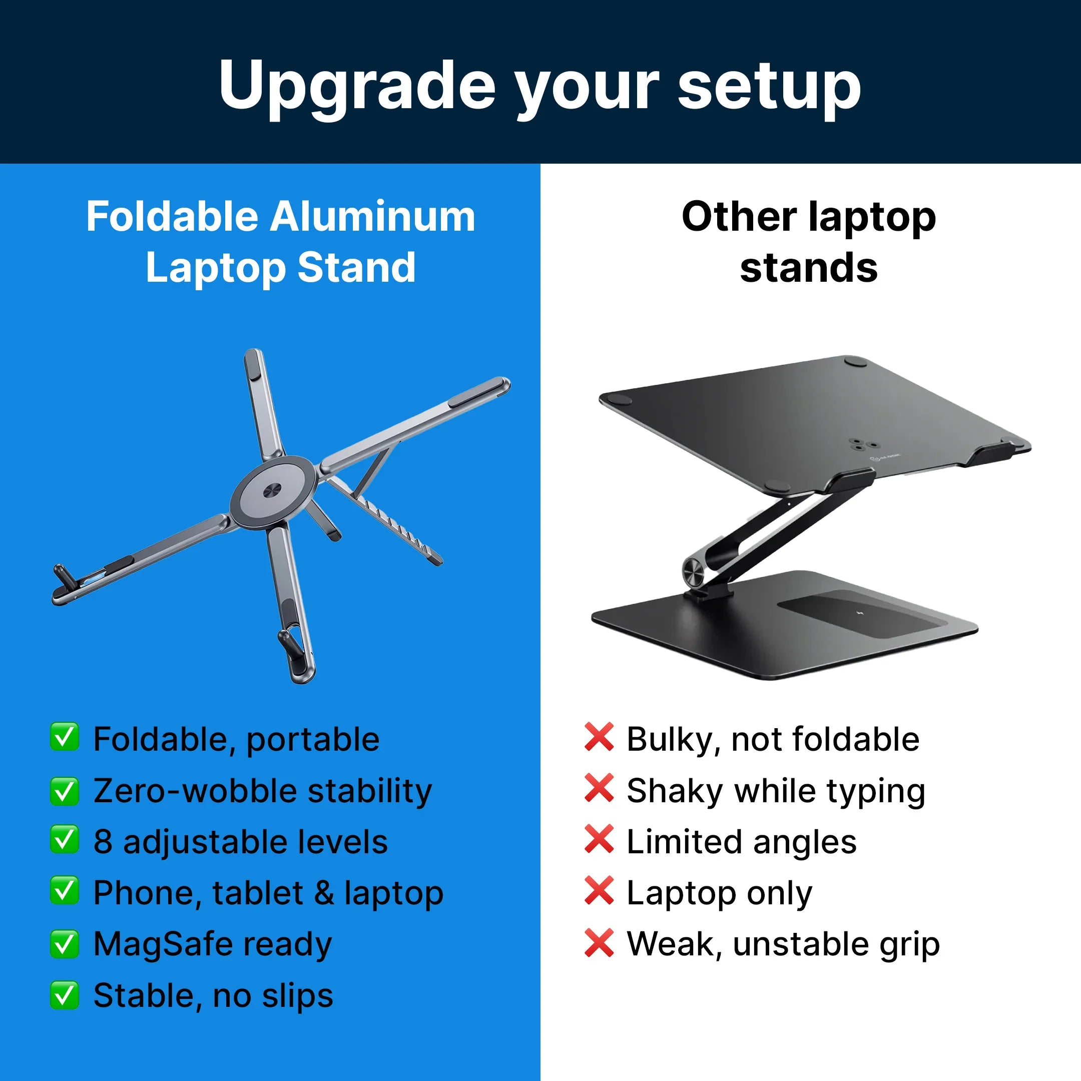 Compro™ 3-in-1 TriFlex Stand
