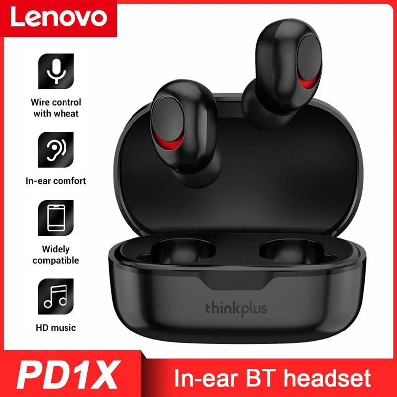 New Lenovo PD1X TWS Wireless Bluetooth Earbuds